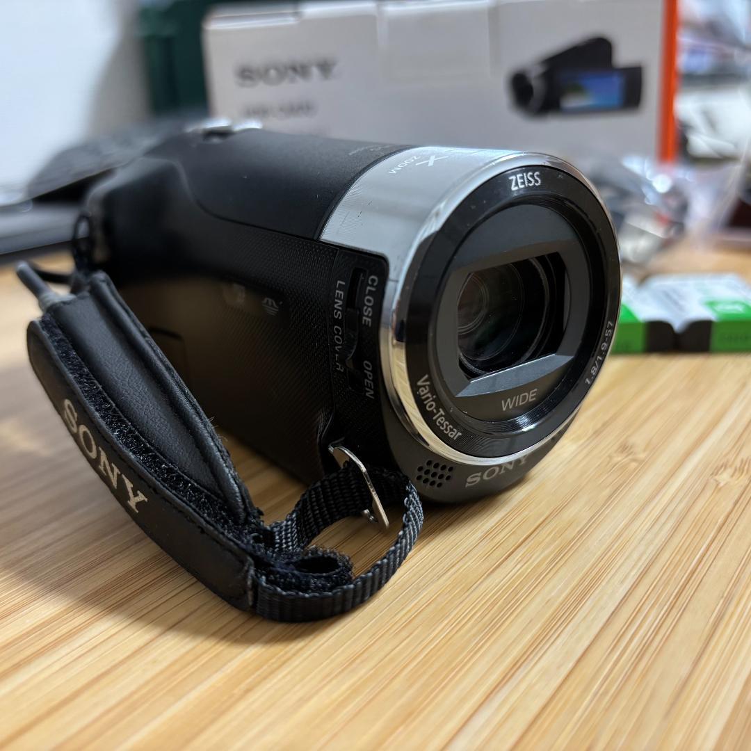 【比較的美品】SONY ビデオカメラ HDR-CX470 + バッテリー2個