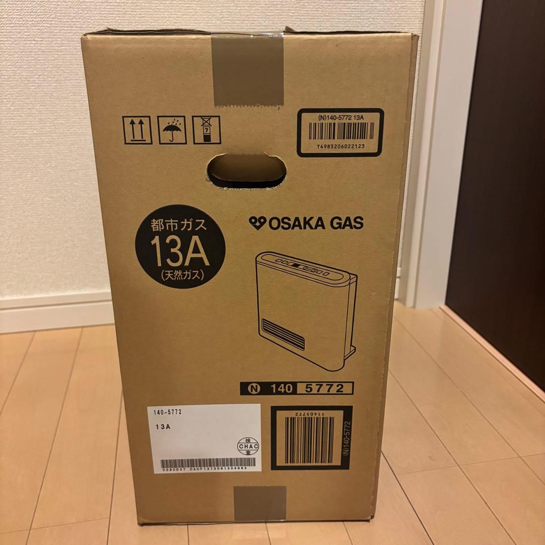 未使用 OSAKA GAS ガスファンヒーター N 140 5772 都市ガス