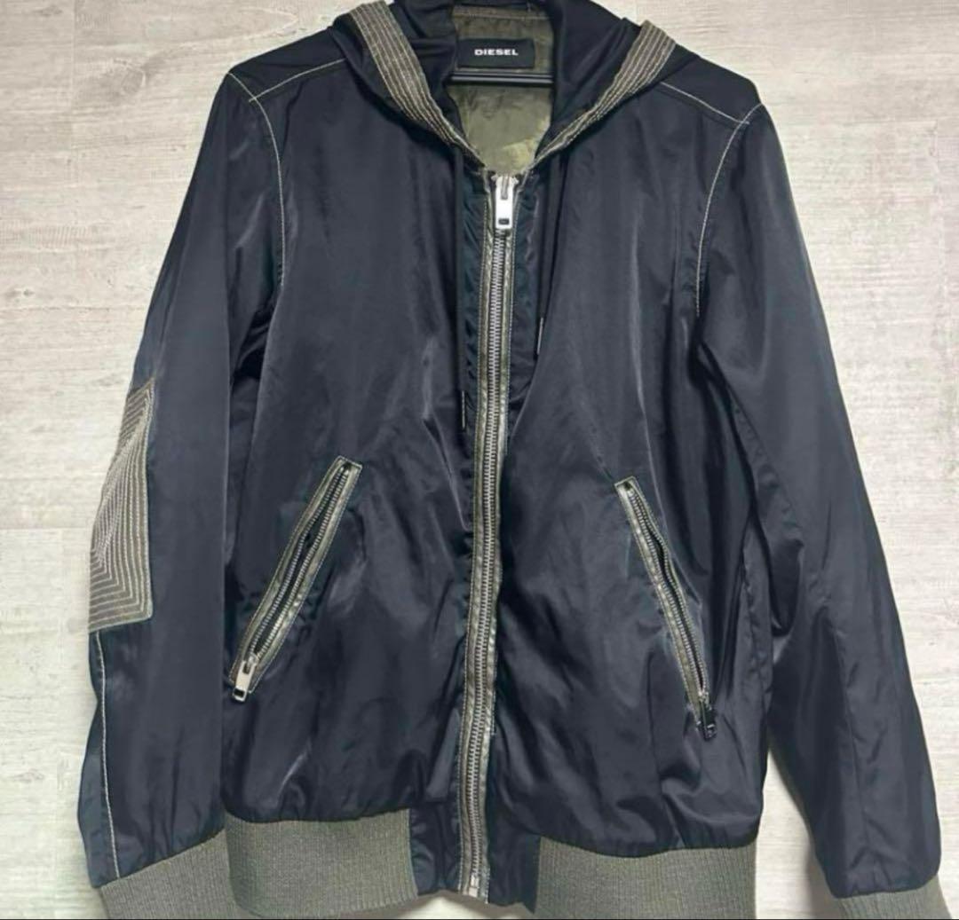 あおばくん着用 DIESEL ナイロンパーカー archive