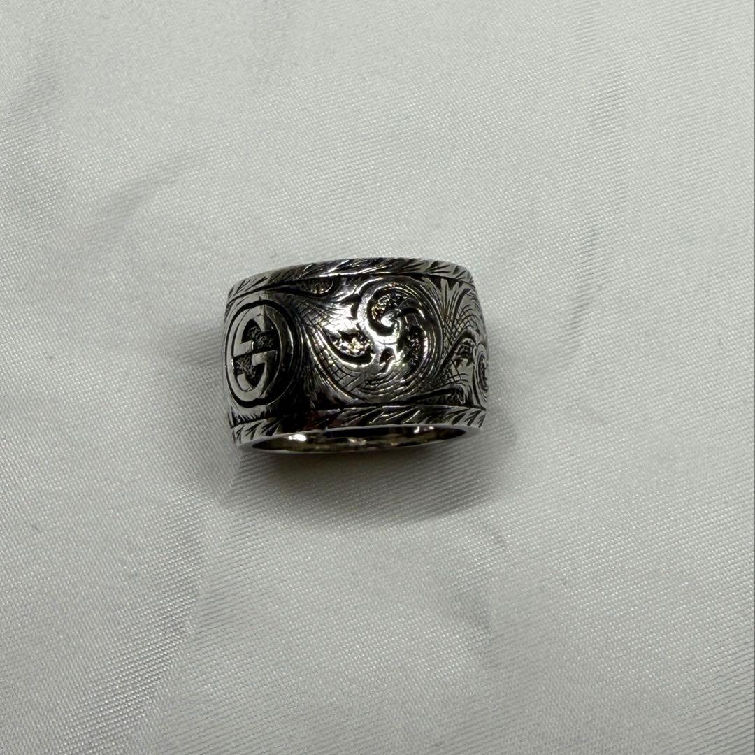 GUCCI グッチ タイガーヘッド リング SV925 21号 シルバーリング