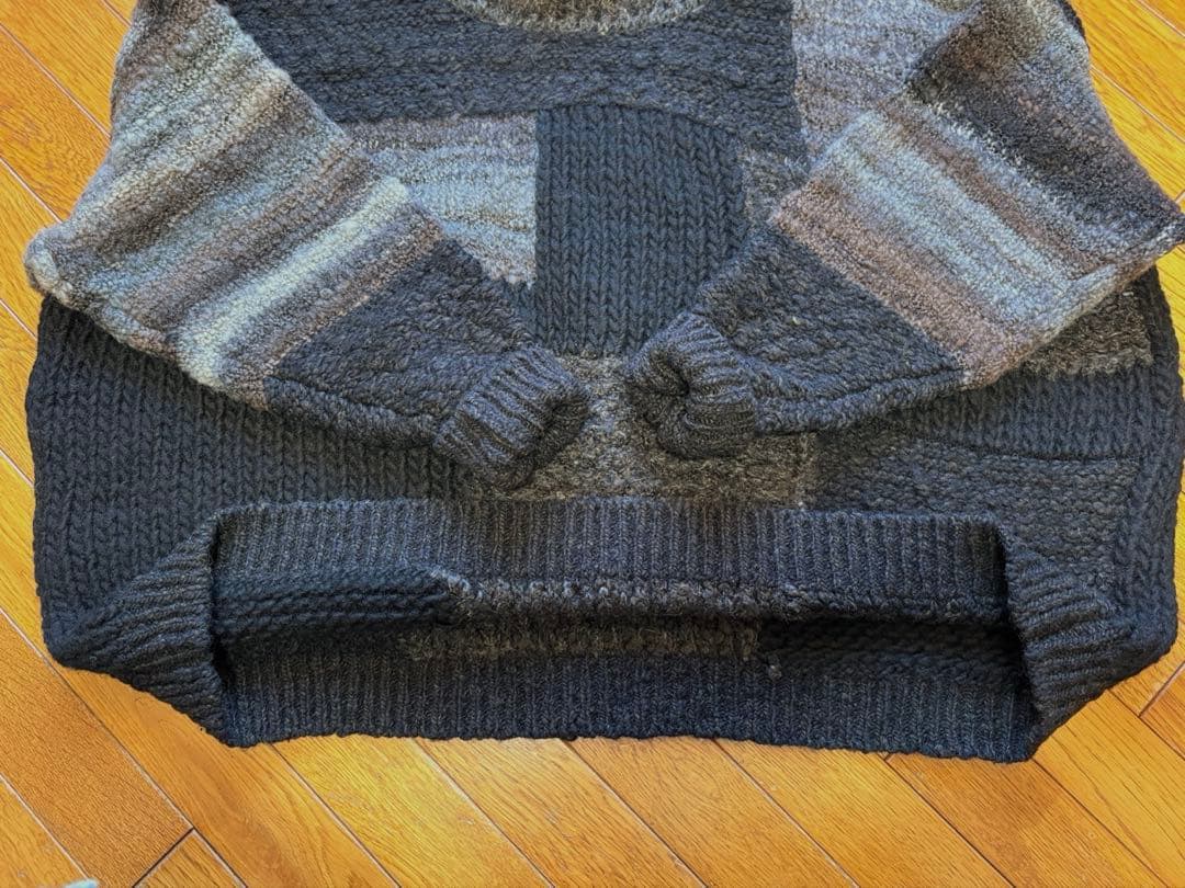 破格です‼️新品✨タグ付【佐藤繊維】お洒落で豪華なニット、定価¥４１,８００