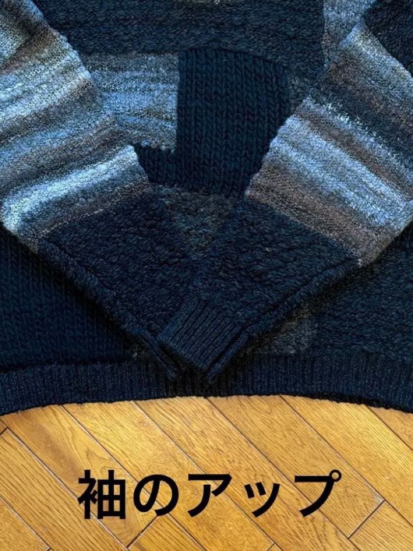破格です‼️新品✨タグ付【佐藤繊維】お洒落で豪華なニット、定価¥４１,８００