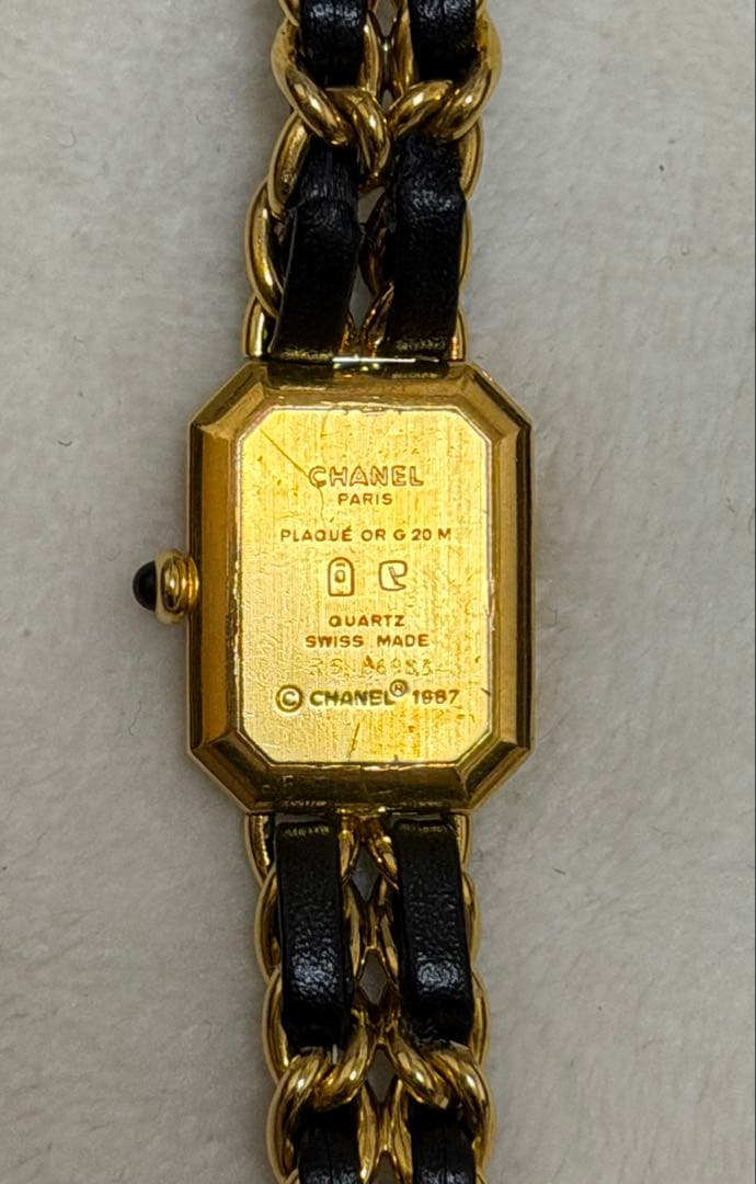 シャネル CHANEL レディース腕時計 プルミエール 稼働確認済 Mサイズ