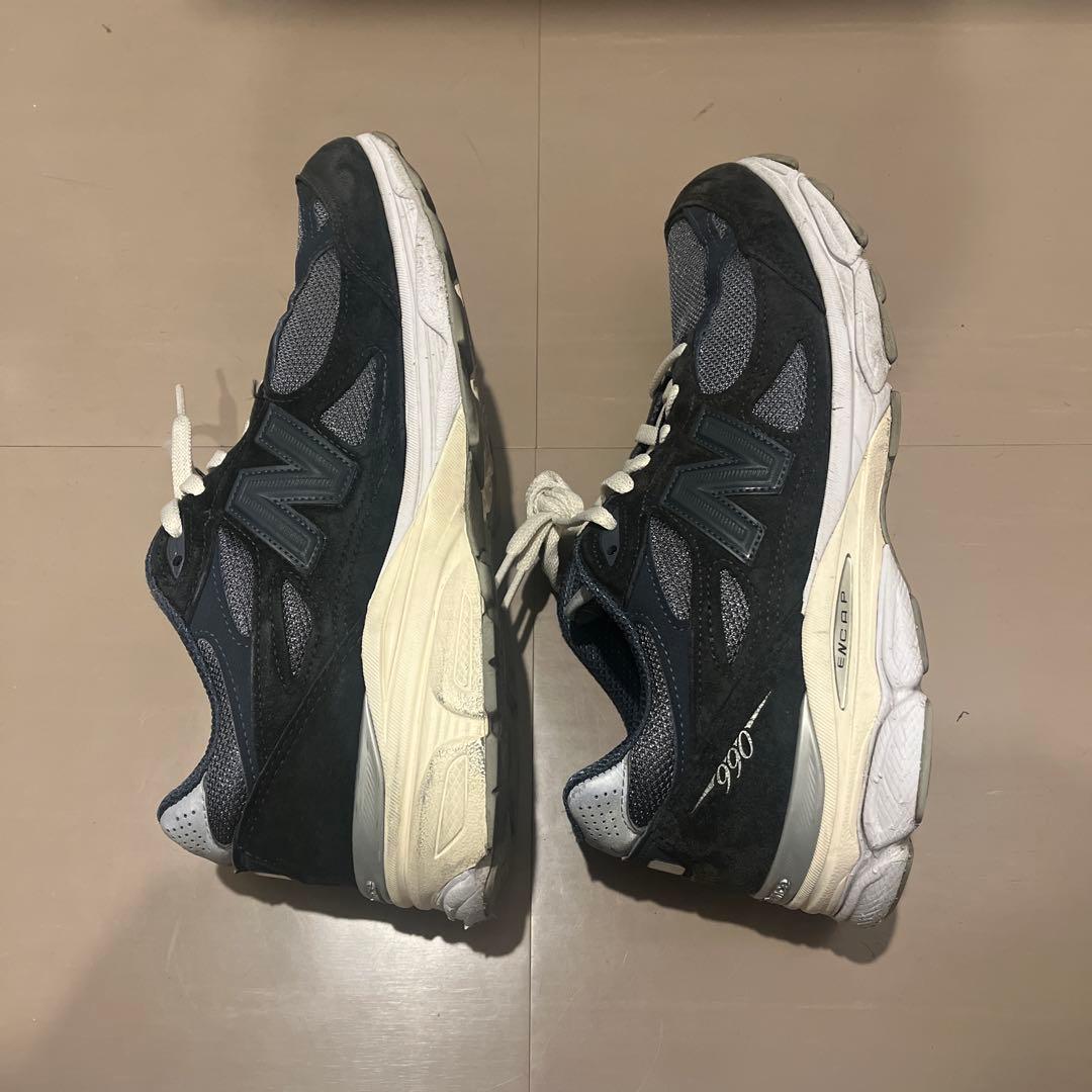 靴 New Balance 990V3 KITH Genesis/Navy