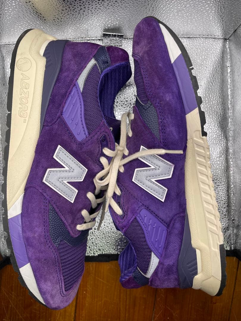 靴 New Balance 998 \"Plum Purple\" 27