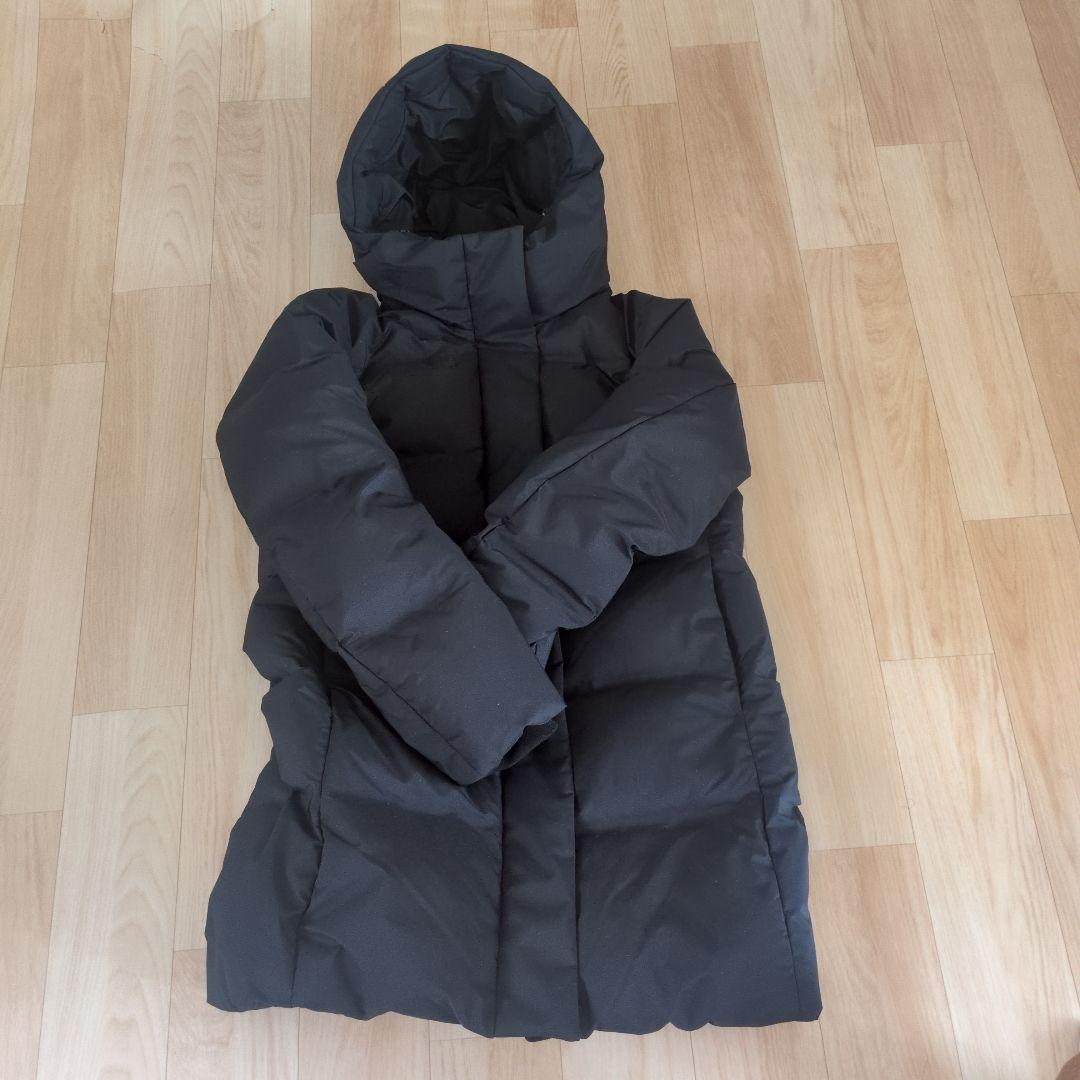 シームレスロングダウンコート