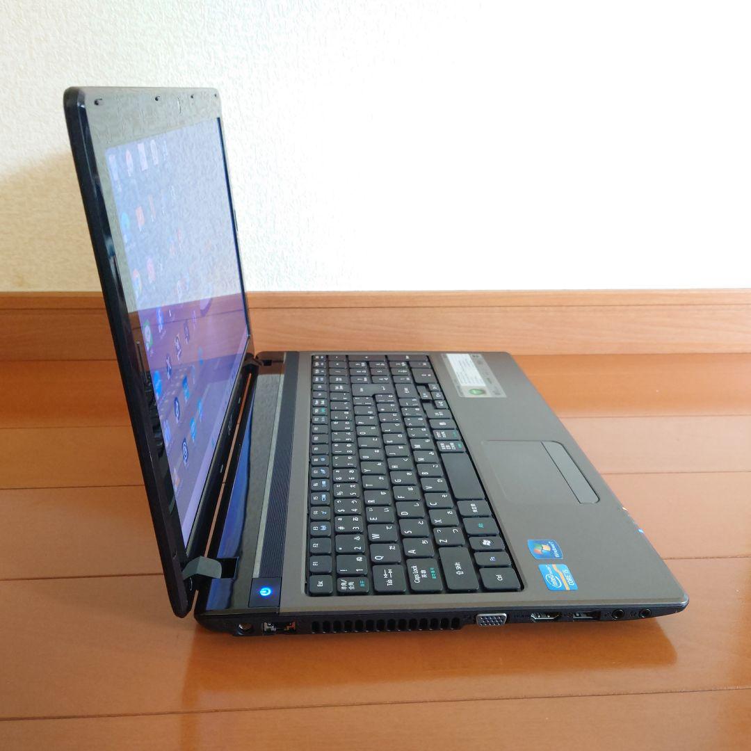 設定済み✨️Acer Aspireノートパソコン✨️i5/SSD/オフィス
