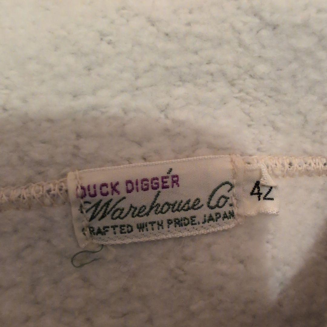 ウエアハウスダックディガー霜降りグレーパーカー　サイズ42美品