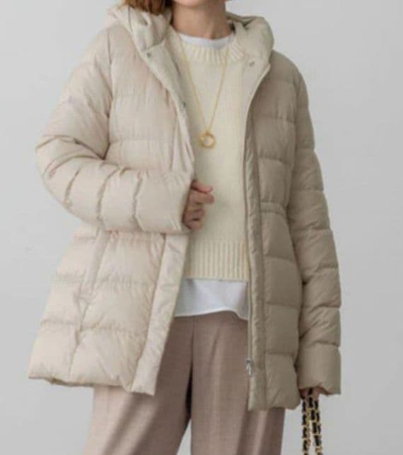 23区　今季【VERY掲載】シレータフタ ミドル丈 ダウンコート