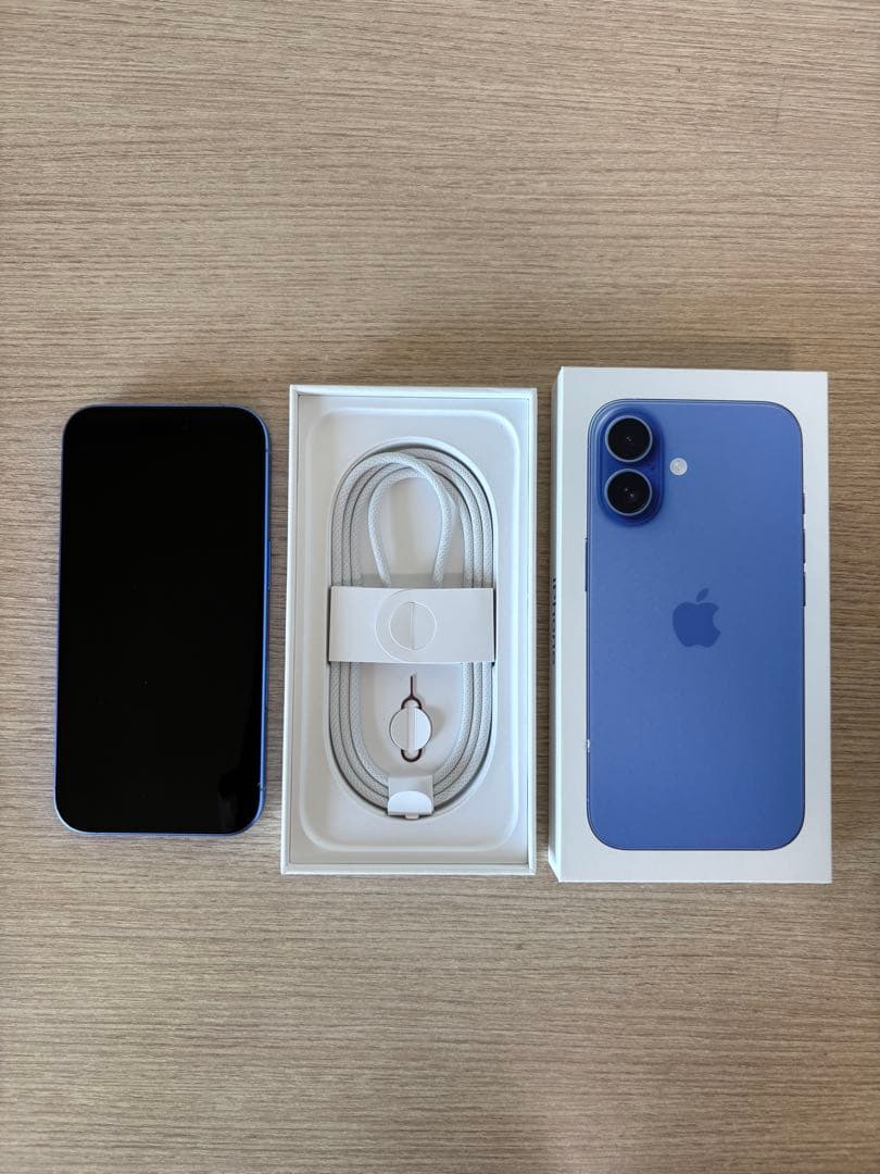 iPhone16 ウルトラマリン128GB SIMフリー