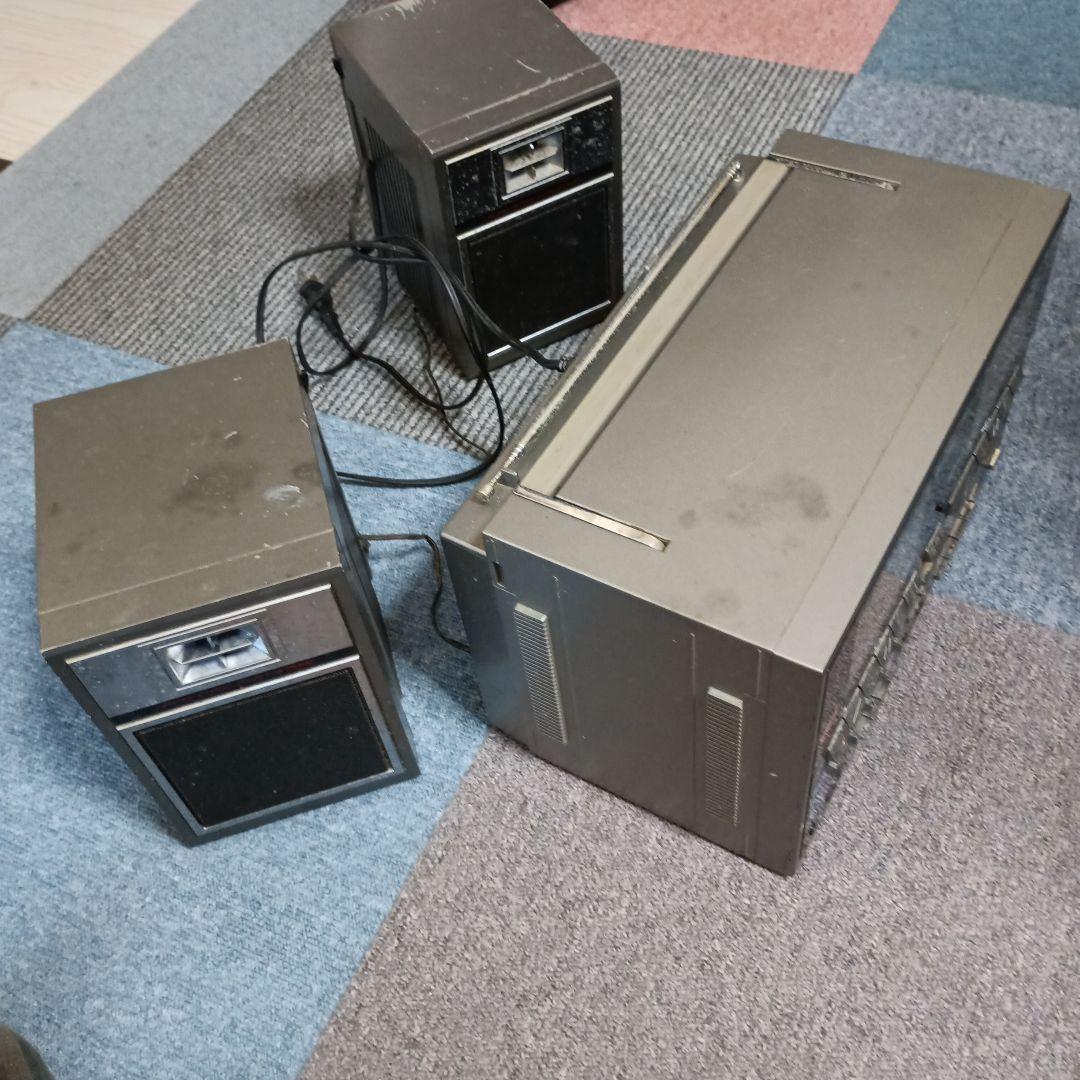 た*ツ様 ナショナルRX－Ｃ66 ラジカセ 完動品 昭和レトロ