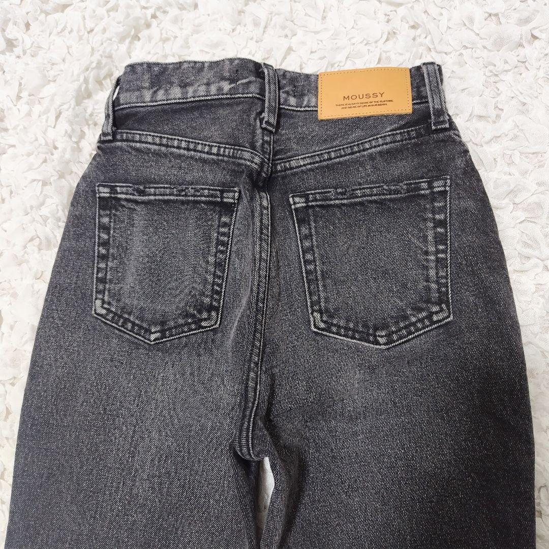 人気◆マウジー MVS BLACK FLARE デニム フレア◇ブラック