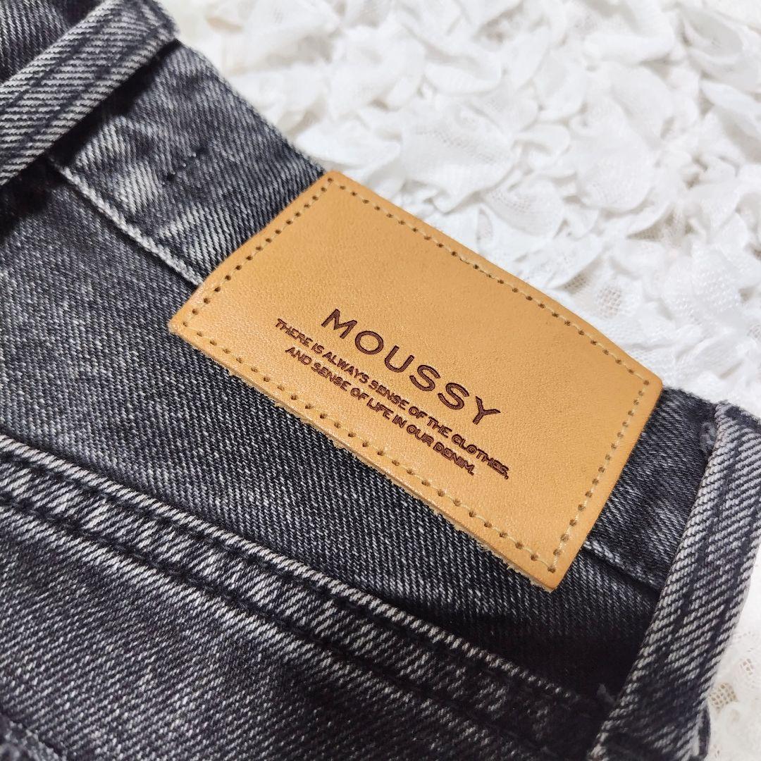 人気◆マウジー MVS BLACK FLARE デニム フレア◇ブラック