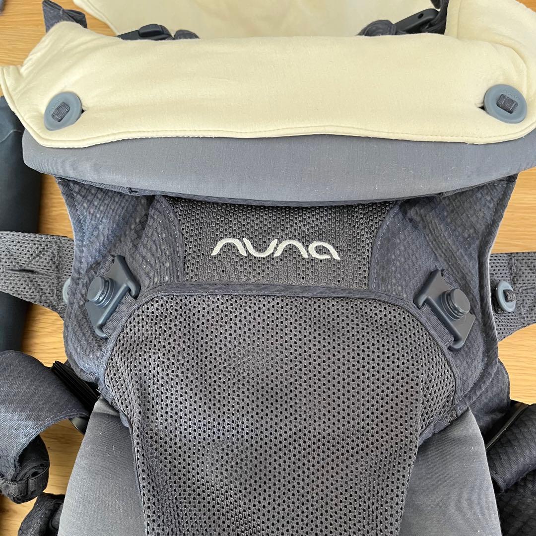 【中古品】NUNA cudl カドル ベビーキャリア 抱っこ紐 ネイビー
