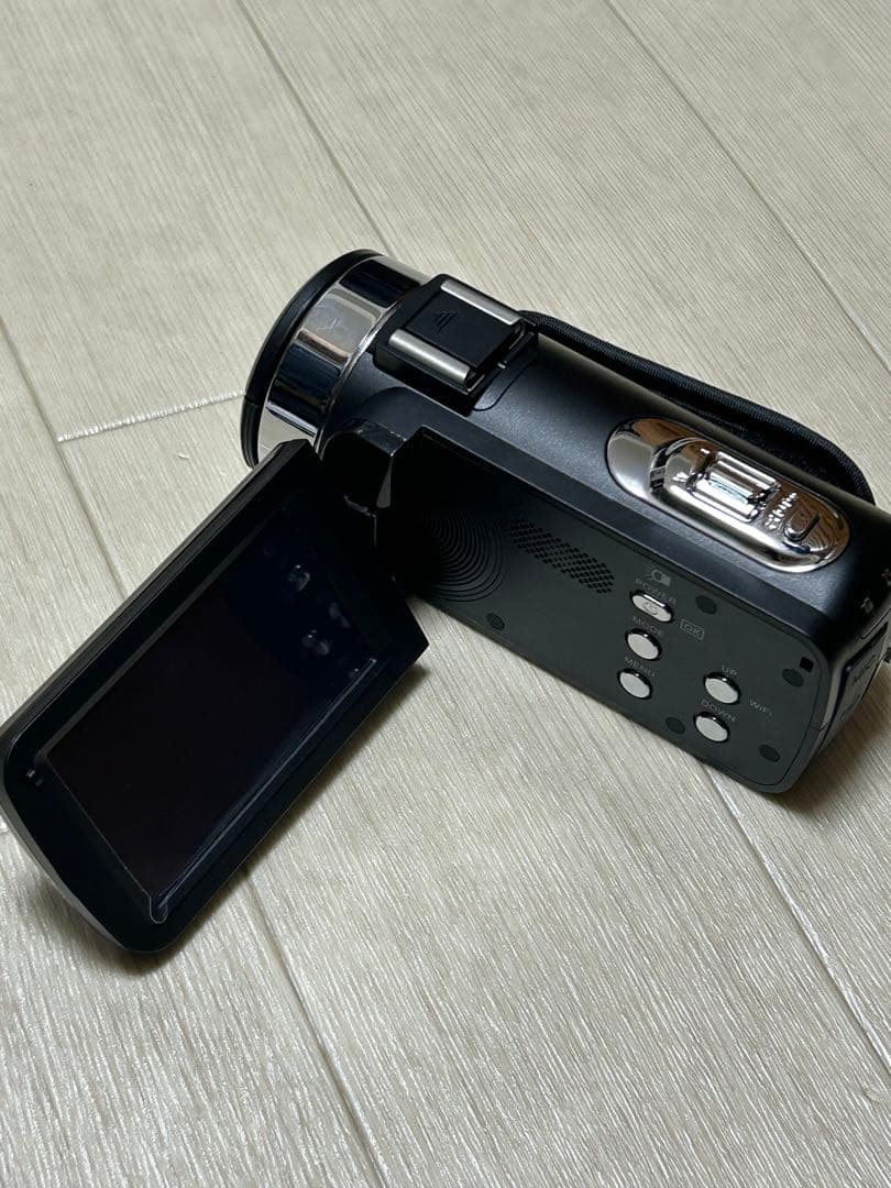 ビデオカメラ 4K 4800万画素 18倍デジタルズーム Wifi