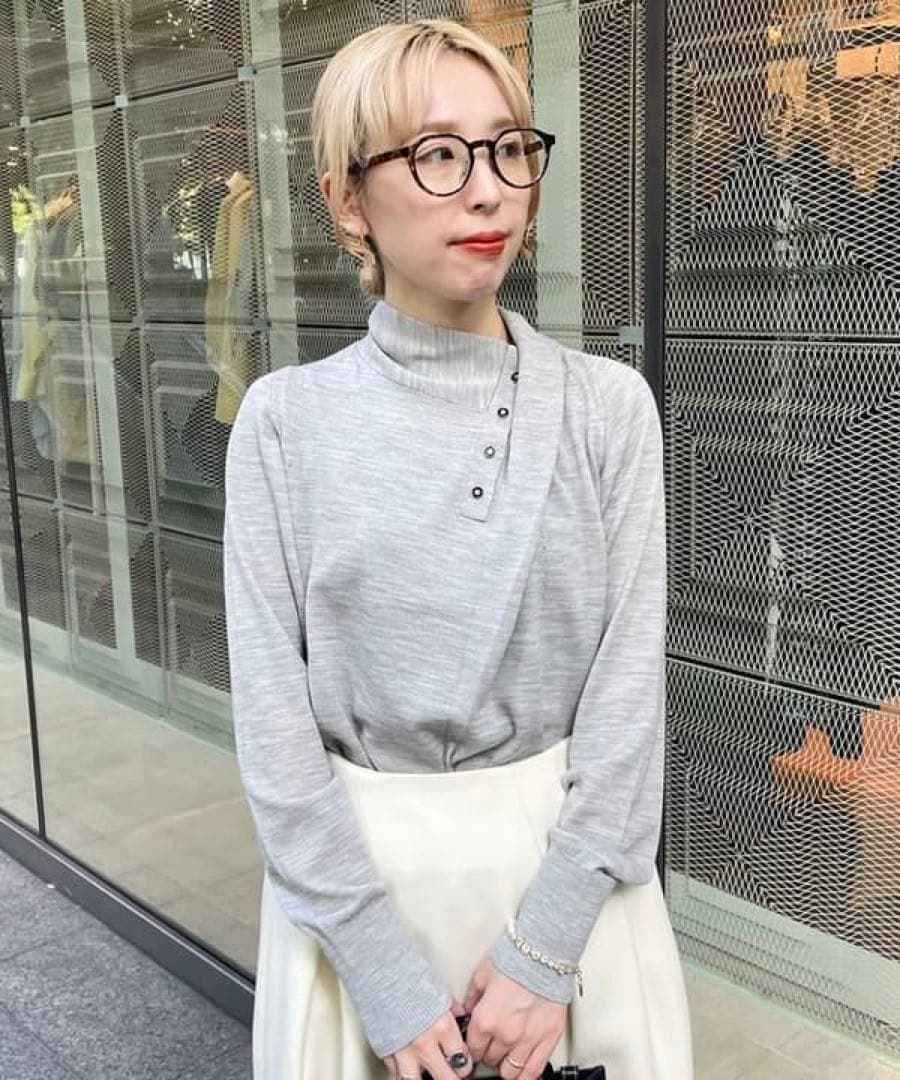 定価3.4万 サポートサーフェス ビームス デザインニット 変形 ハイネック