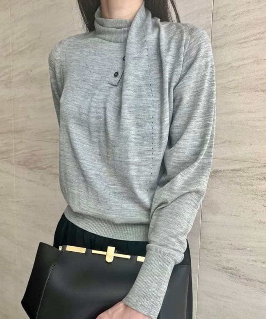 定価3.4万 サポートサーフェス ビームス デザインニット 変形 ハイネック