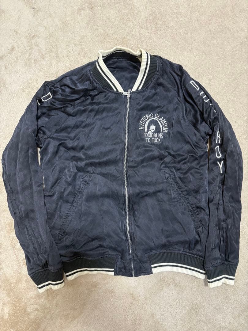 ヒステリックグラマー　ヒスガール　両面リバーシブルスカジャン　サイズM