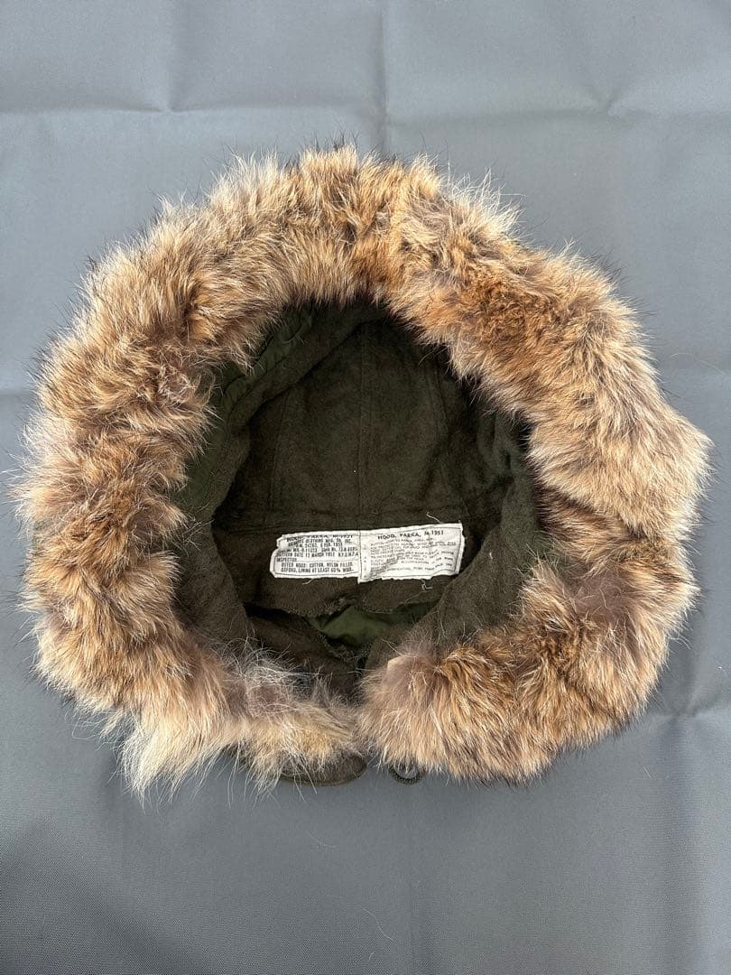 M-51 モッズコート用フード　※ワイヤー折れ