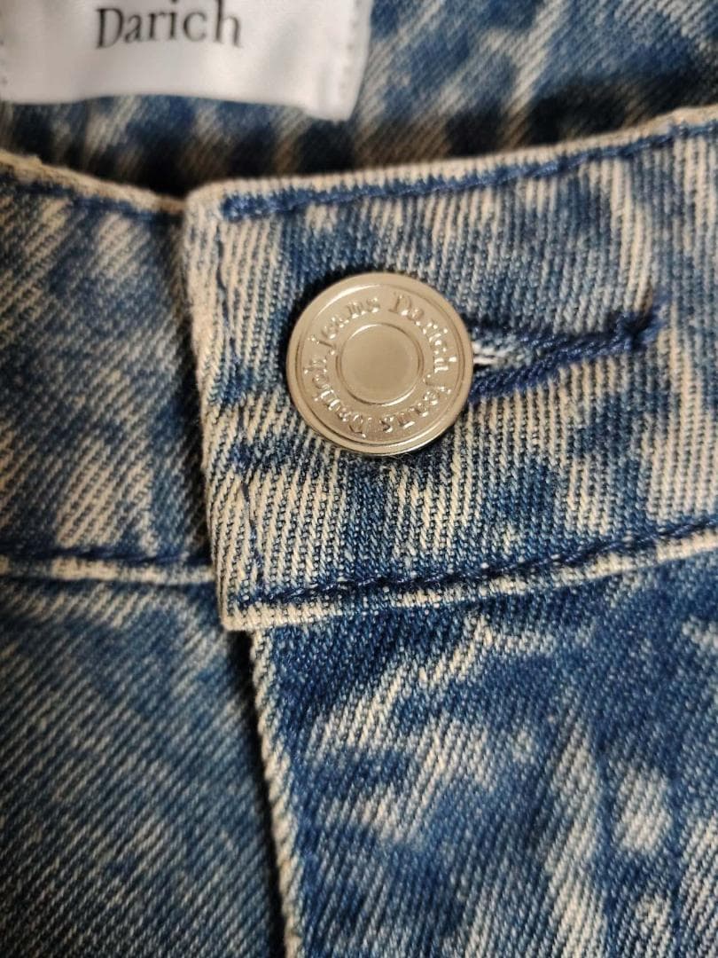 ダーリッチ DARICH　ランダムハートパッチワークデニムパンツ