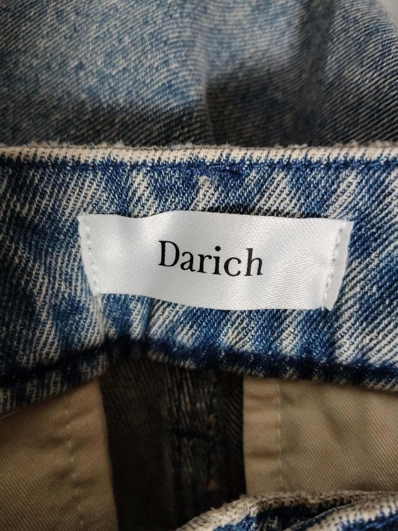 ダーリッチ DARICH　ランダムハートパッチワークデニムパンツ