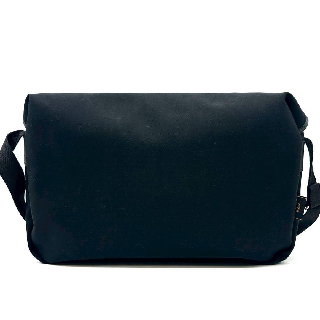 【未使用級】ビリンガム スタジオサッチェル 3ポケット ショルダーバッグ 黒