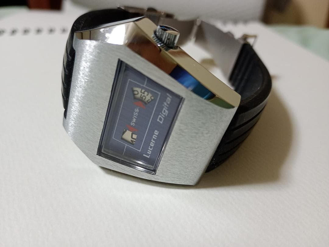 Lucerne デジタル時計 jump hour ジャンプアワー