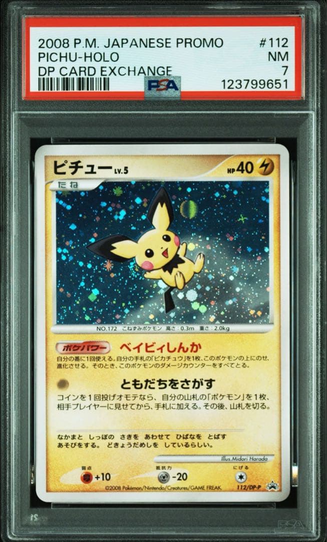 ピカチュウ ピチュー ライチュウPROMO DPプロモーションカード