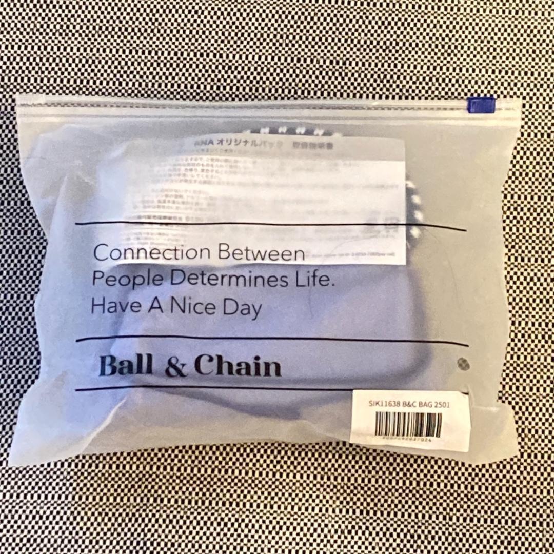 【新品】Ball & Chain エコバッグ ANA国際線限定