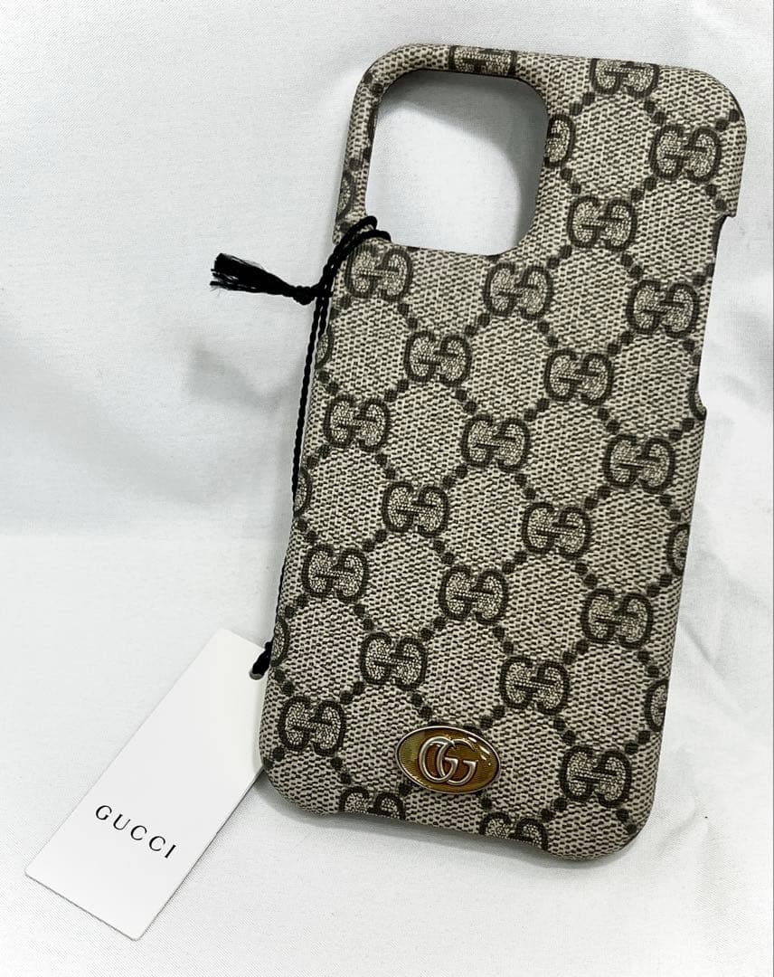 ●新品未使用●GUCCI グッチ iPhone13ProMax ケース GG柄●