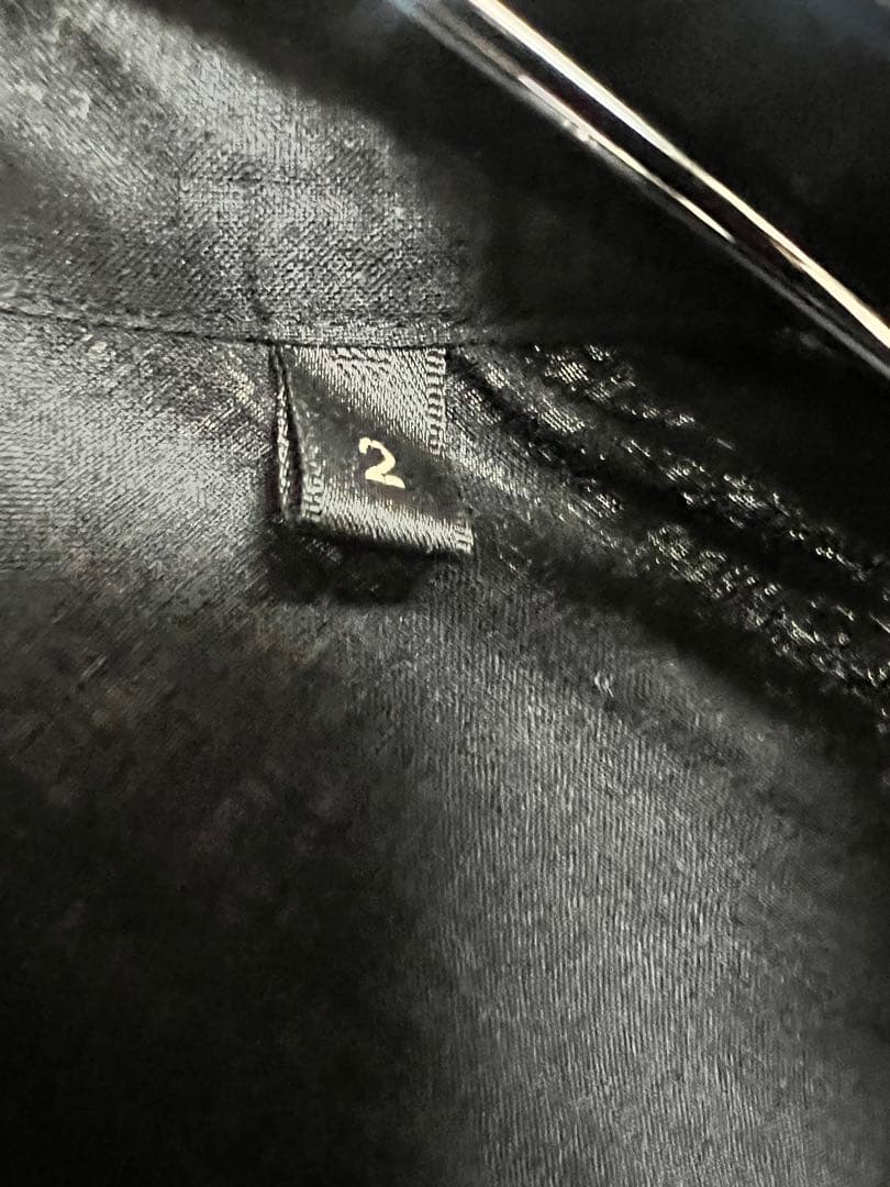 COMOLI KHADIコットン コモリシャツZ01-02011 サイズ2