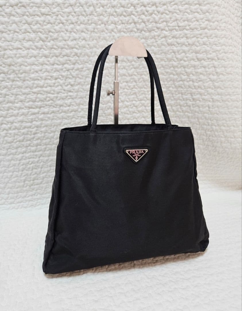 ✨美品✨PRADA ハンドバッグ トートバッグ テスート 黒 ナイロン