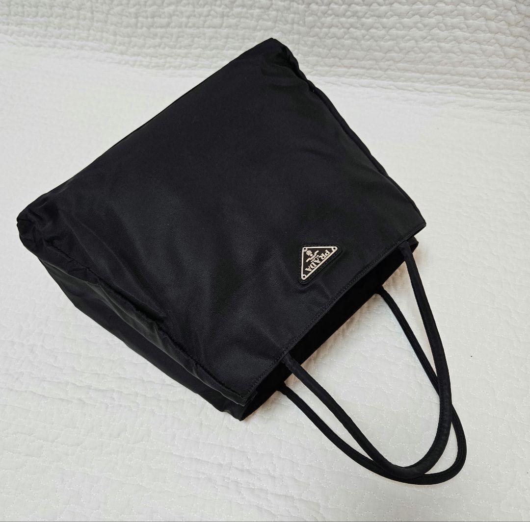 ✨美品✨PRADA ハンドバッグ トートバッグ テスート 黒 ナイロン