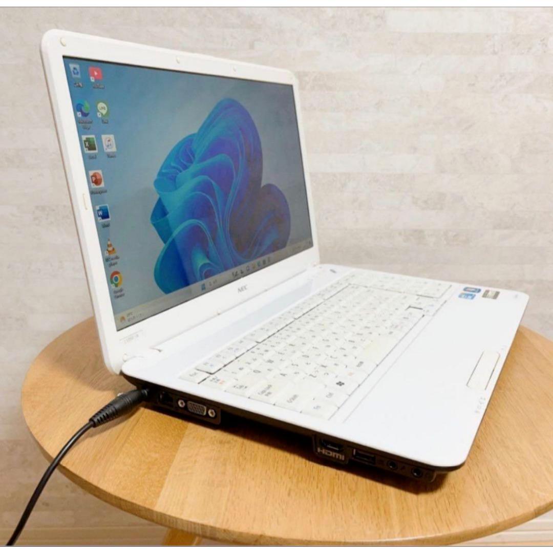 ☆迷ったらコレ☆爆速SSD搭載 動作快適 ノートパソコン NEC Win11