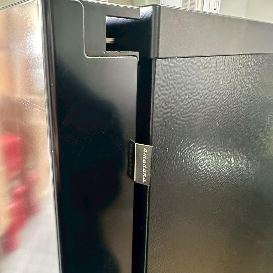 iΦ TAGlabel by amadana 冷凍冷蔵庫 AT-RF160-BK