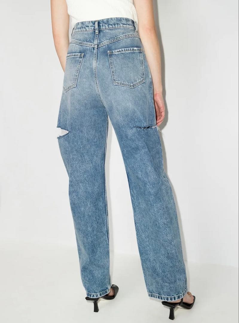 【新品】メゾンマルジェラ5ポケット カットアウト デニムパンツ【指原莉乃着用】