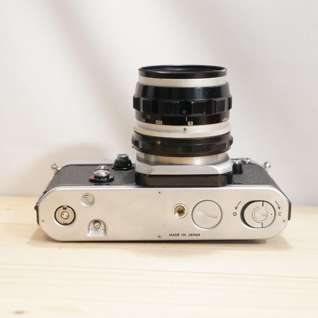 【動作確認済/説明書付】ニコン Nikon F2 アイレベル 35mmセット
