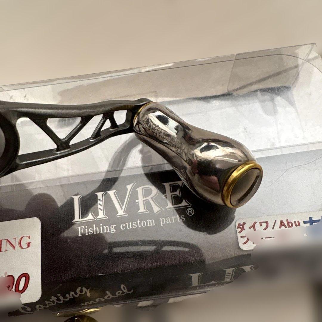 リブレ　フェザー　90 ダイワ　左巻き　ガンメタ　ゴールド