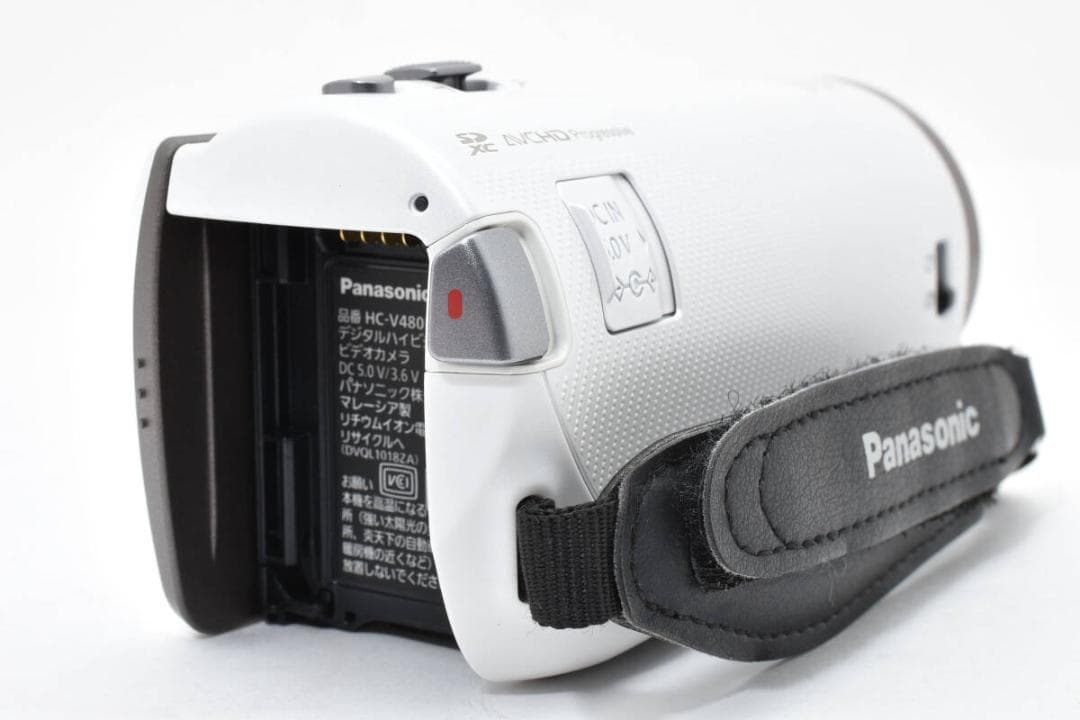 極上品 Panasonic HC-V480MS 充電器 ビデオカメラ #1608