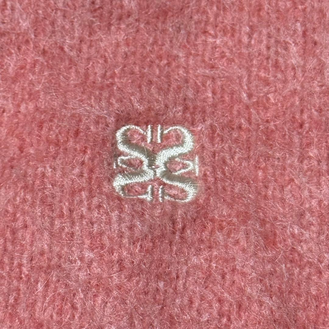 トップス SATUR ESSEN TWO-TONE MOHAIRPULLOVER KNIT