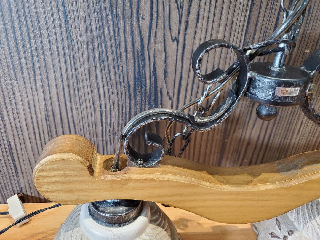 ま*♪様 コイズミ　アンティーク 陶器　シャンデリア　カントリー