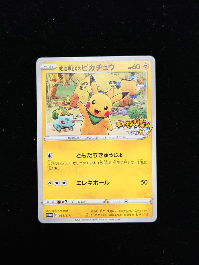 救助隊DXのピカチュウ