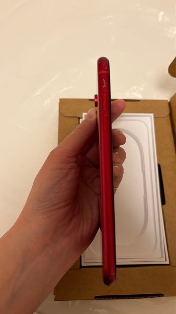 Apple iPhone XR 赤128GB 動作良好 初期化済み SIMフリー