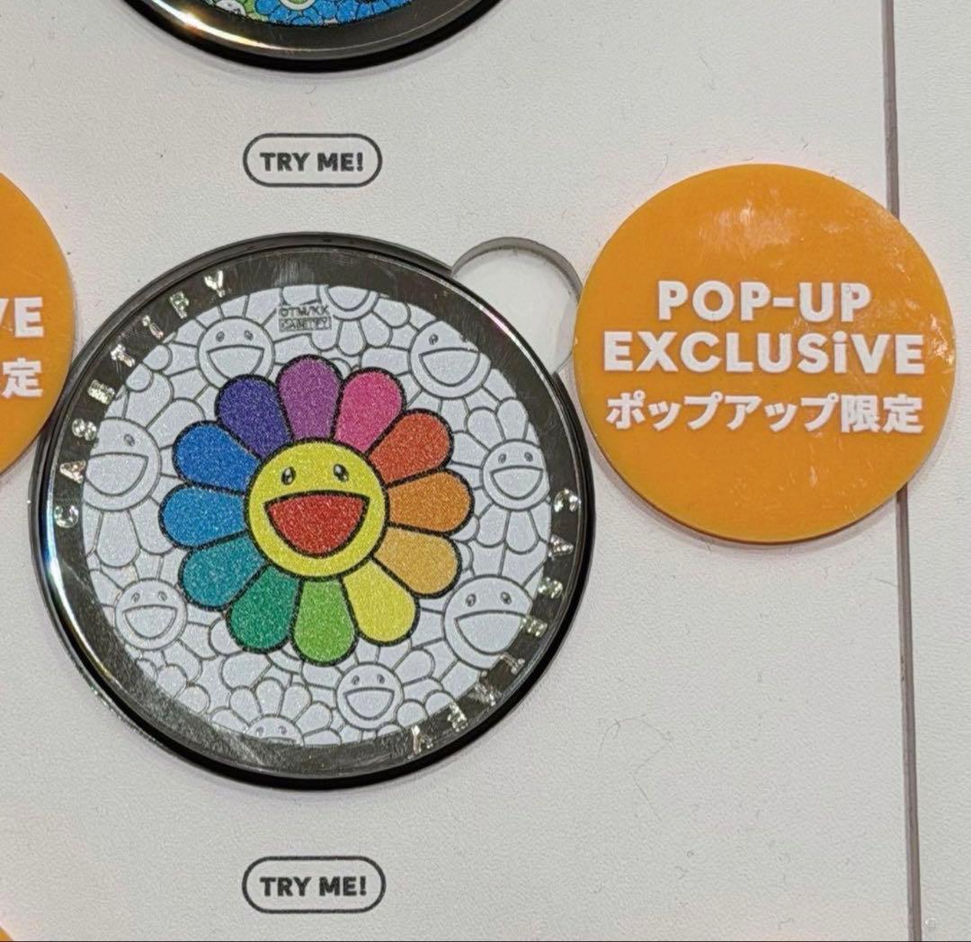 CASETIFY 村上隆　グリップスタンド コラボ レインボー　ポップアップ限定