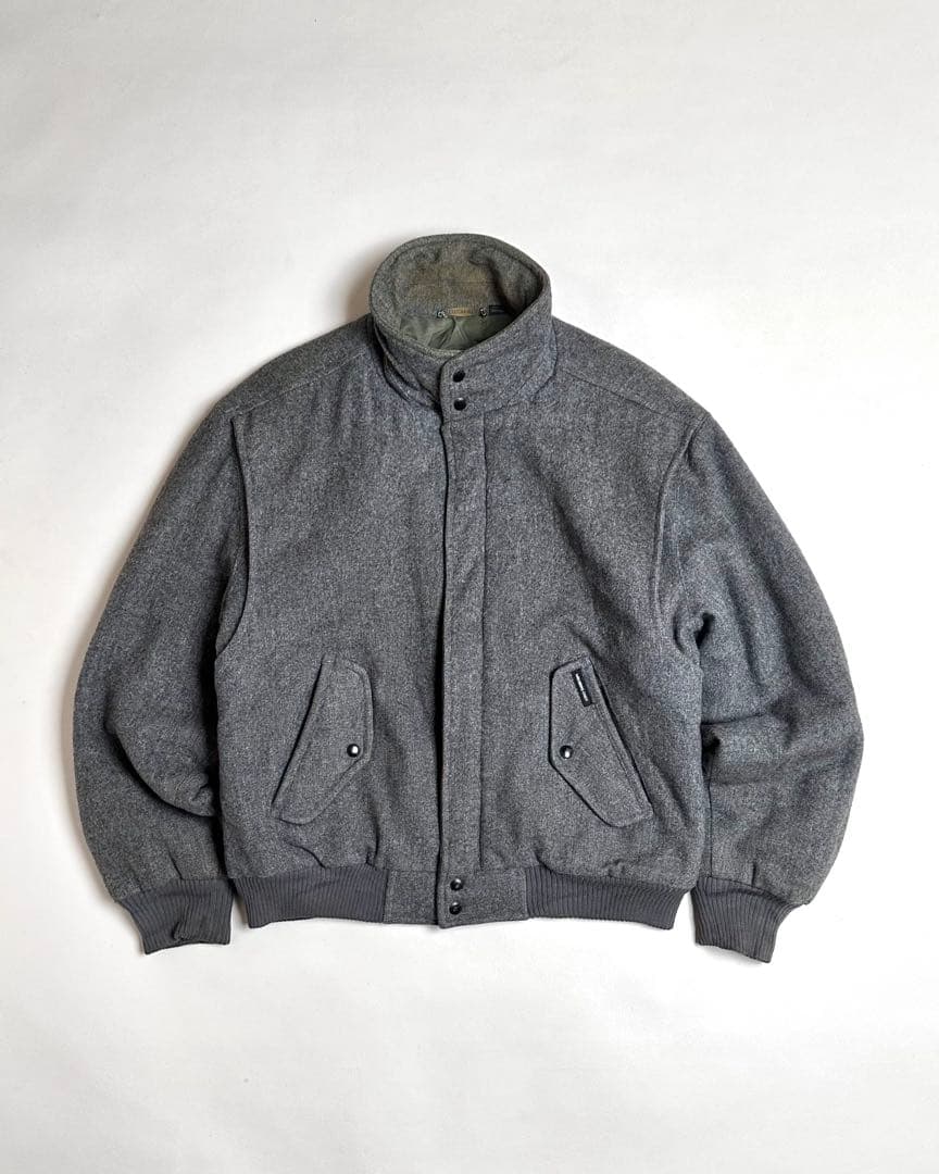 80's \"MEMBER'S ONLY\" メルトンウール ボンバージャケット