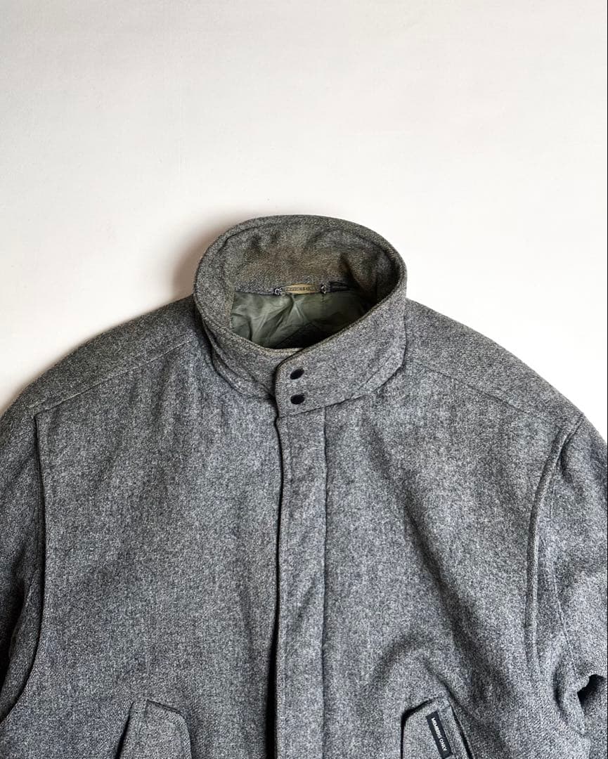 80's \"MEMBER'S ONLY\" メルトンウール ボンバージャケット