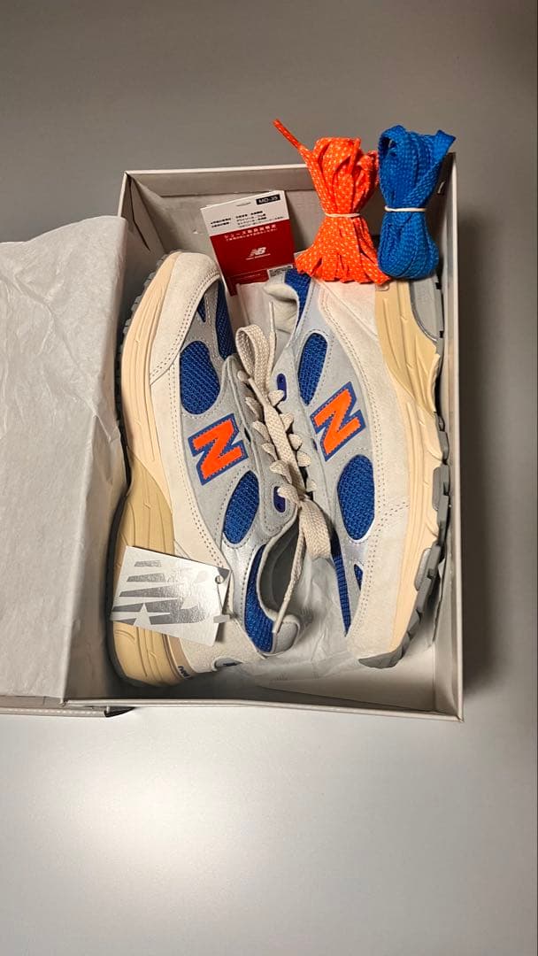 靴 Kith x New Balance x MSG 993