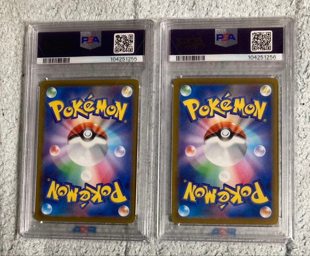 ポケモンカード　リーフィアVSTAR グレイシアVSTAR SAR PSA10