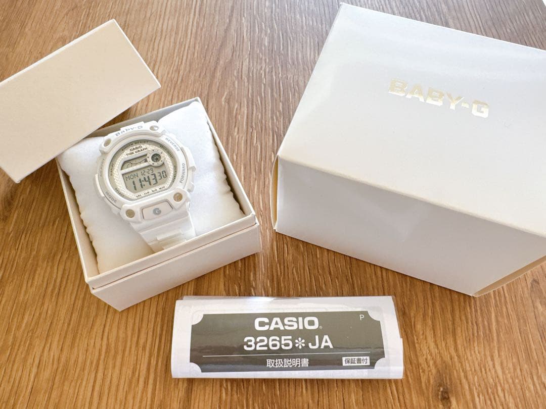 G-SHOCK 3285 ホワイト　baby-G 3265 ホワイトセット