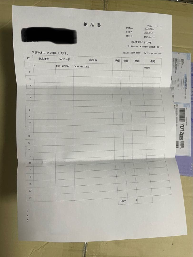 CARE PRO DEEP 超音波トリートメントアイロン（ケアプロ）未使用